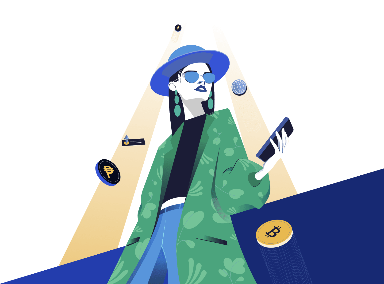 Trade anywhere illustration